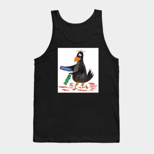 Crow train spotter Tank Top